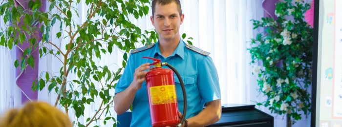 Обучение правилам пожарной безопасности